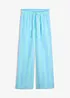 Pantaloni con elastico in vita in mussola leggera, bonprix
