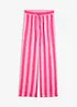 Pantaloni con elastico in vita in mussola leggera, bonprix