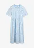 Abito di jersey svasato in cotone pesante, bonprix