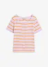 Maglia in cotone biologico a costine, bonprix