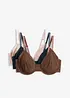 Reggiseno t-shirt senza imbottitura (pacco da 3), bonprix