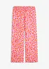 Pantaloni con elastico in vita in mussola vaporosa, bonprix