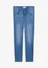 Jeans skinny cropped, vita alta, bonprix