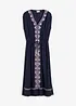 Abito midi boho chic in viscosa fluida, bonprix