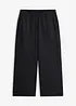 Pantaloni sportivi comodi con gambe larghe, ad asciugatura rapida, bonprix
