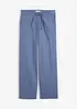 Pantaloni a palazzo in misto lino, bonprix