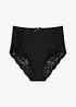 Slip a vita alta con pizzo, bonprix