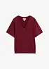 Maglia in viscosa con bottoni, bonprix