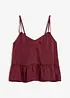 Top in satin fluido, bonprix