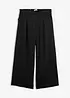 Pantaloni culotte con viscosa fluida, bonprix
