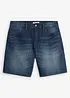 Shorts di jeans leggeri con elastico in vita, relaxed fit, bonprix