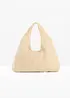 Borsa shopper effetto paglia, bonprix