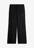 Pantaloni a palazzo in viscosa fluida, bonprix