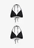 Reggiseno a triangolo per bikini (pacco da 2), bonprix