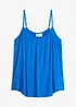 Top con spalline sottili in viscosa fluente, bonprix