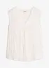 Top con ricami traforati, bonprix