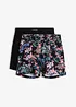 Shorts in jersey di misto cotone elasticizzato (pacco da 2), bonprix