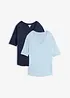 Maglia lunga in morbida viscosa (pacco da 2), bonprix