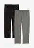 Leggings a pinocchietto (pacco da 2), bonprix