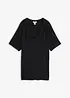 Maglia lunga in misto viscosa, bonprix