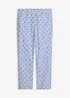 Pantaloni cropped in bengalina elasticizzata, bonprix