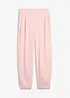 Pantaloni con elastico in vita in misto lino fresco, bonprix