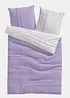 Biancheria da letto double-face in misto cotone, bonprix