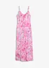 Abito con spalline in mesh morbido, bonprix