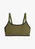 Reggiseno bikini a bustier con ricamo, bonprix