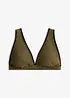 Reggiseno bikini con ricamo, bonprix