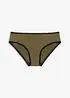 Slip per bikini con ricamo, bonprix