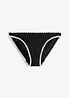 Slip per bikini con ricamo, bonprix