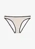 Slip per bikini con ricamo, bonprix