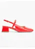 Décolleté slingback con cinturini, bonprix