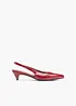 Décolleté slingback a tacco basso, bonprix