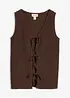 Top in tessuto strutturato, bonprix