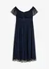 Abito lungo in tulle delicato, bonprix