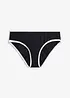 Slip per bikini con bordi a contrasto, bonprix