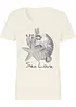 T-shirt con stampa Sea Love, bonprix