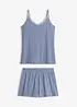 Pigiama estivo in jersey pointoille, bonprix