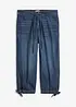 Jeans barrel cropped, vita media, bonprix