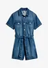 Tuta corta in jeans, bonprix