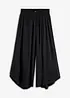 Pantaloni culotte al polpaccio in viscosa morbida, bonprix