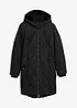 Cappotto corto con trapuntatura a diamante e zip laterali, bonprix