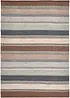 Tappeto kilim a righe in colori naturali delicati, bonprix
