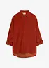 Camicia in velluto a coste con spacchi laterali, bonprix