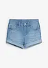 Shorts di jeans, vita media, bonprix