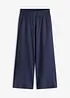 Pantaloni larghi in misto lino fresco e leggero, bonprix