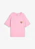 Maglietta cropped con spalle scese, bonprix
