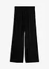 Pantaloni larghi in fine viscosa, bonprix